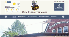Desktop Screenshot of klabautermann-boltenhagen.de